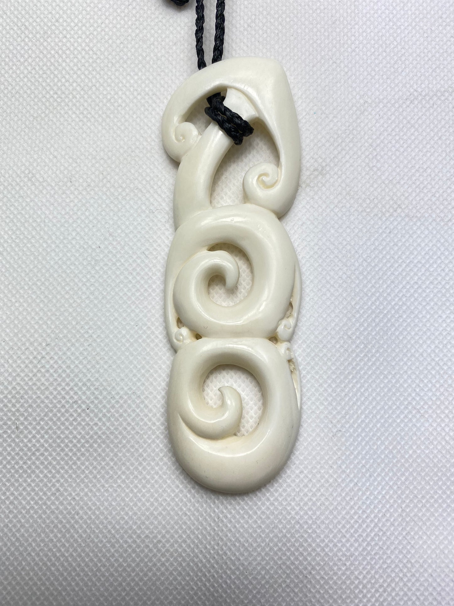 Triple Koru Upright - Bone