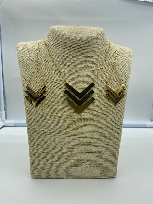 Kowhaiwhai Jewellery Set