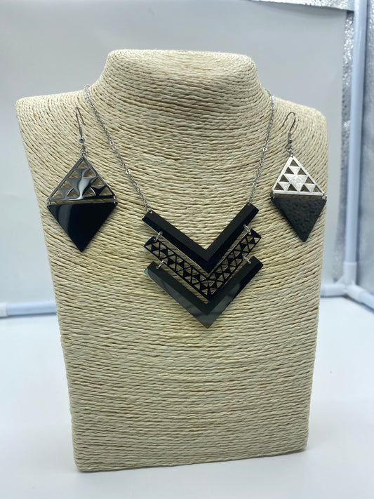 Chevron Jewellery Set