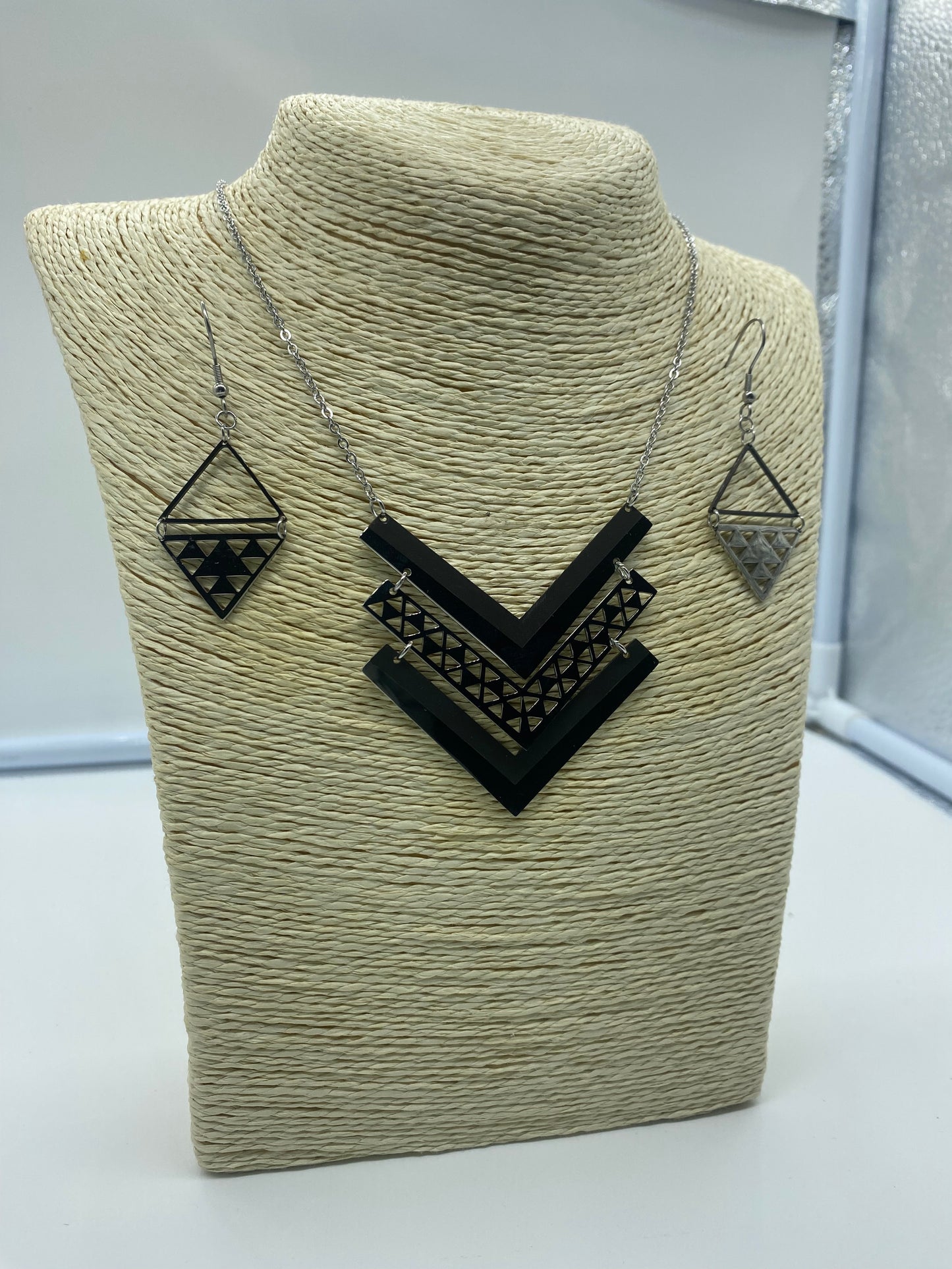 Chevron Jewellery Set