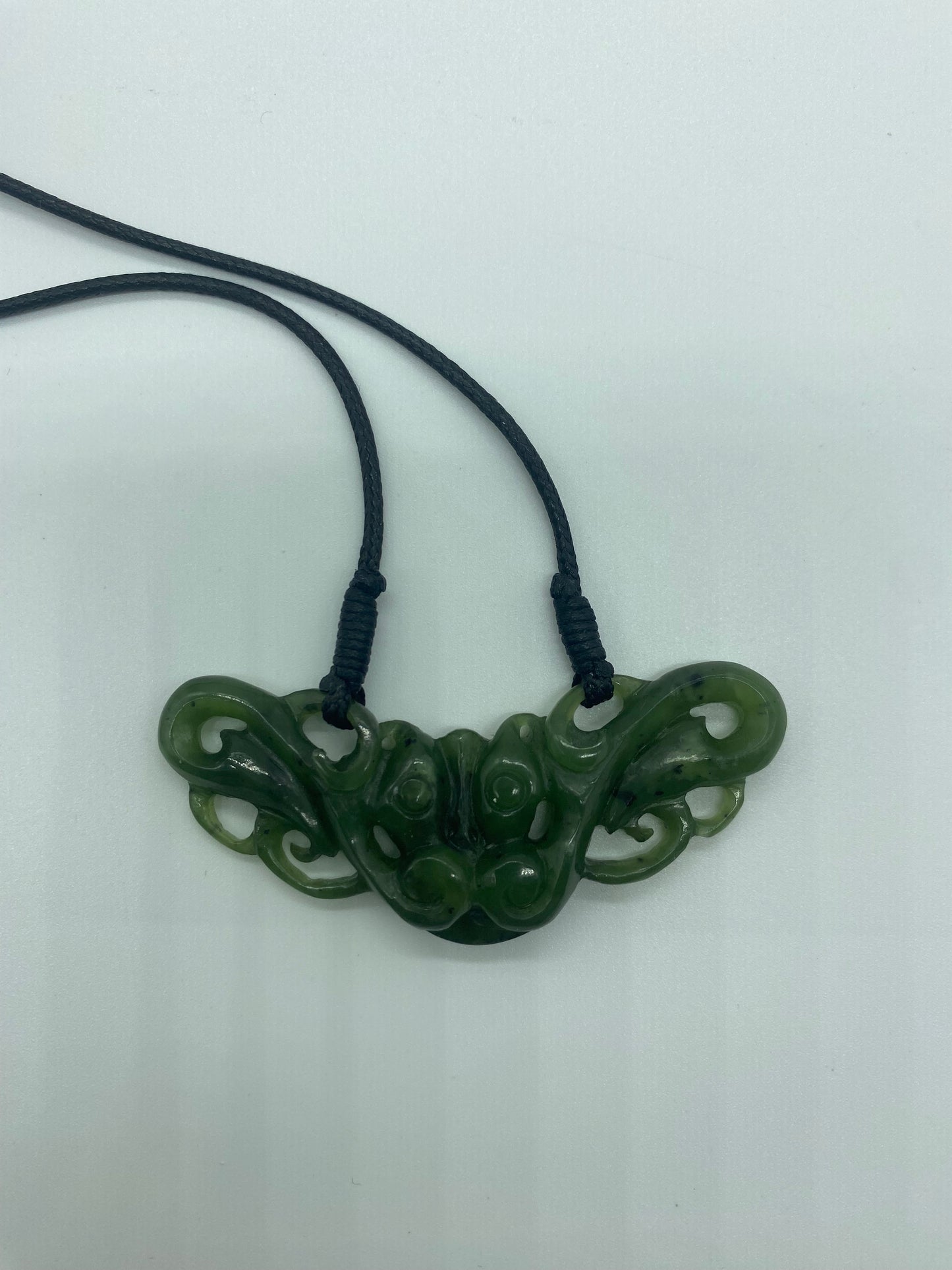 Double Manaia Breastplate - Pounamu #3