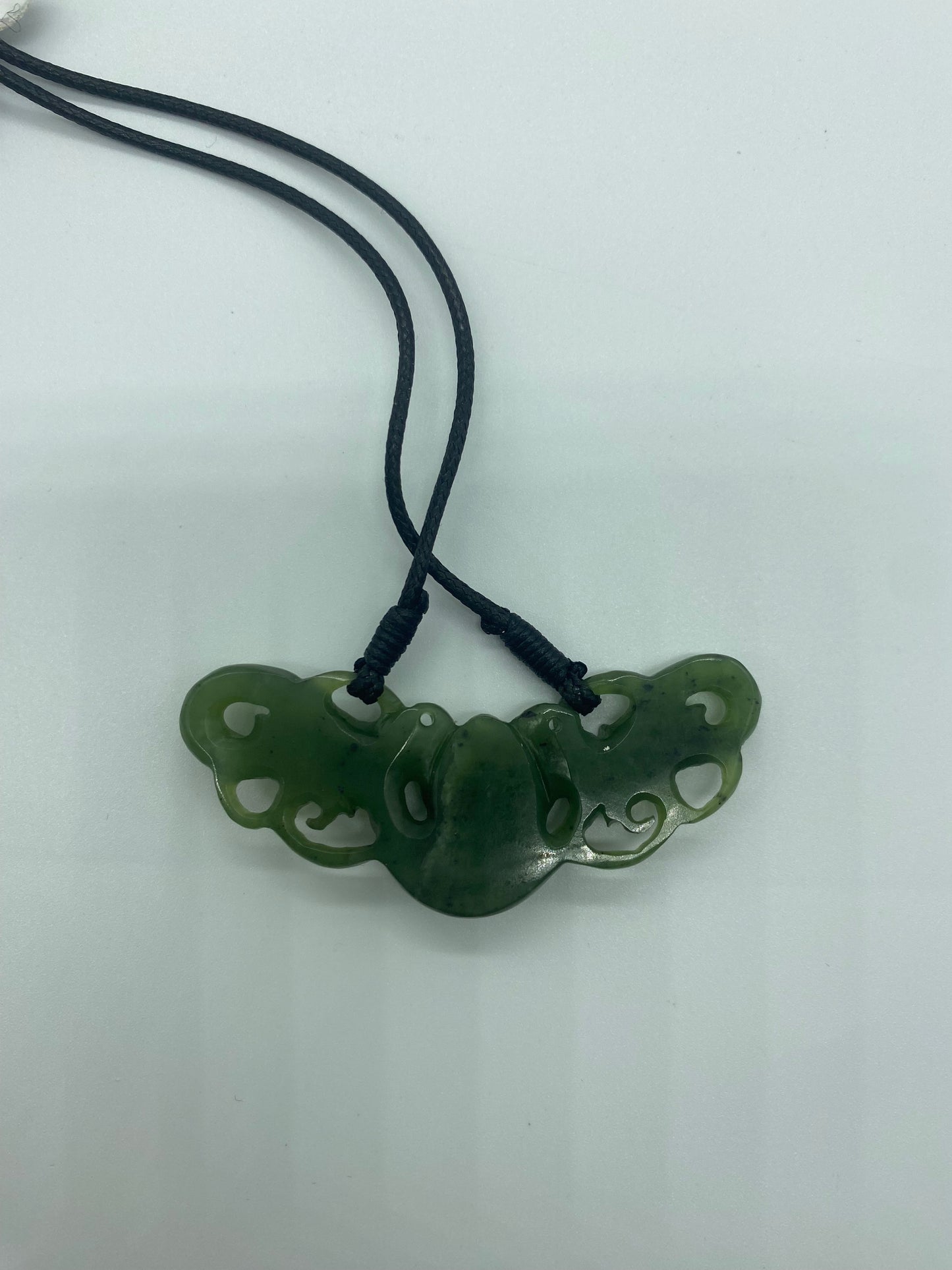 Double Manaia Breastplate - Pounamu #3