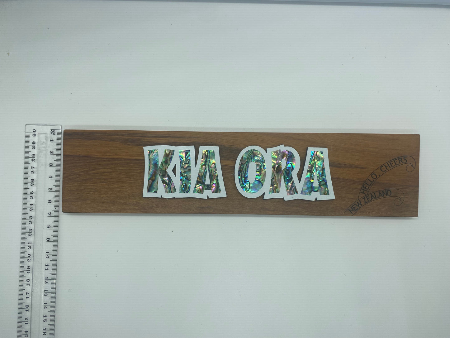 Kia Ora Plaque