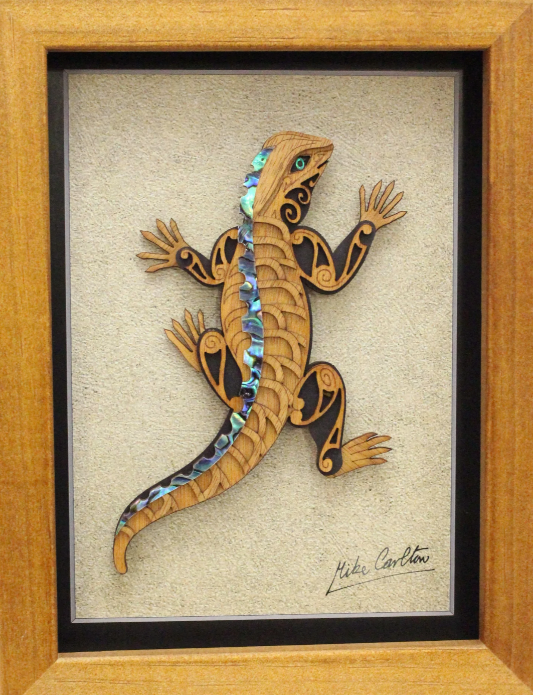 Framed Tuatara