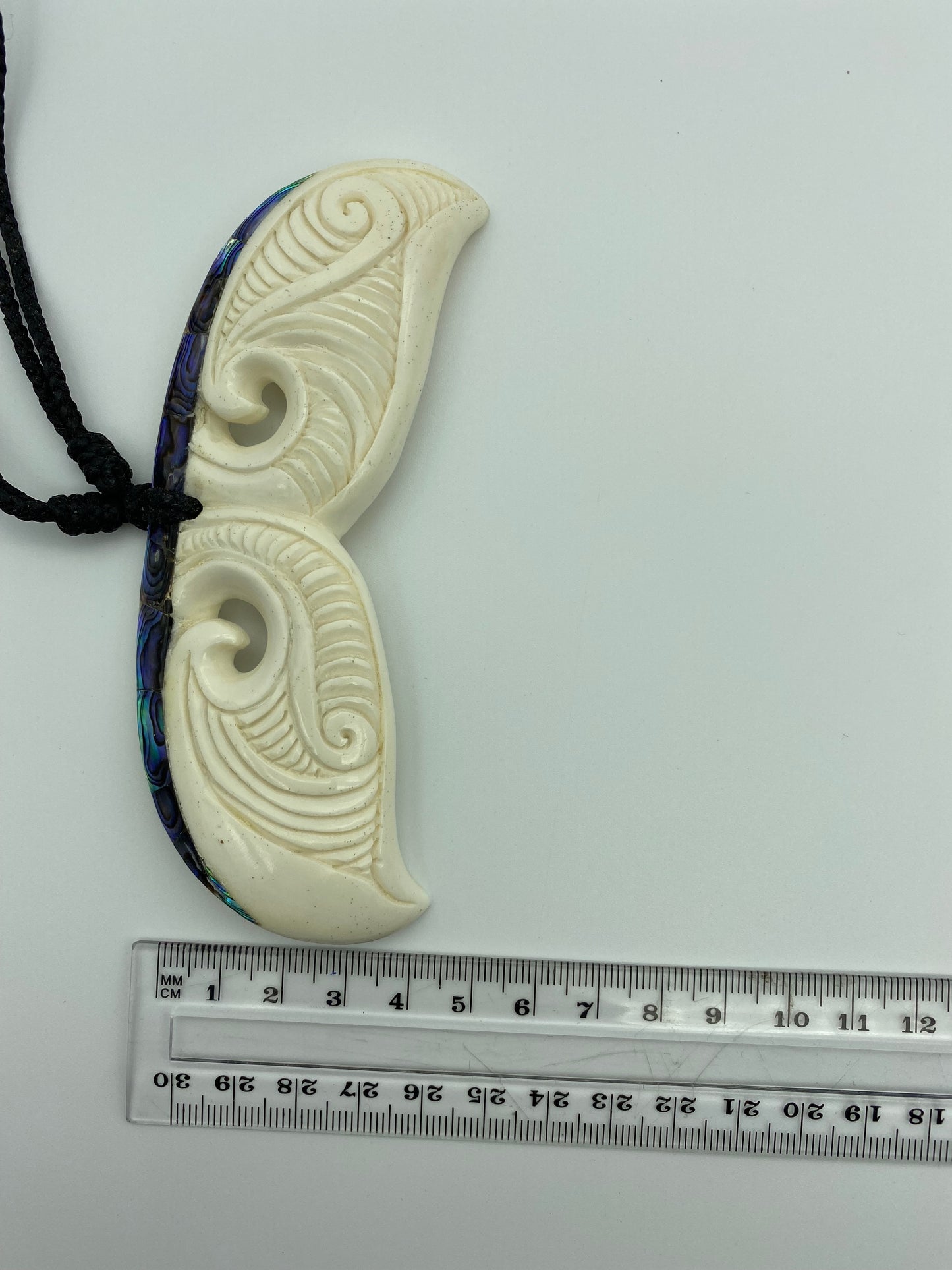 Whale Tail Breastplate - Bone