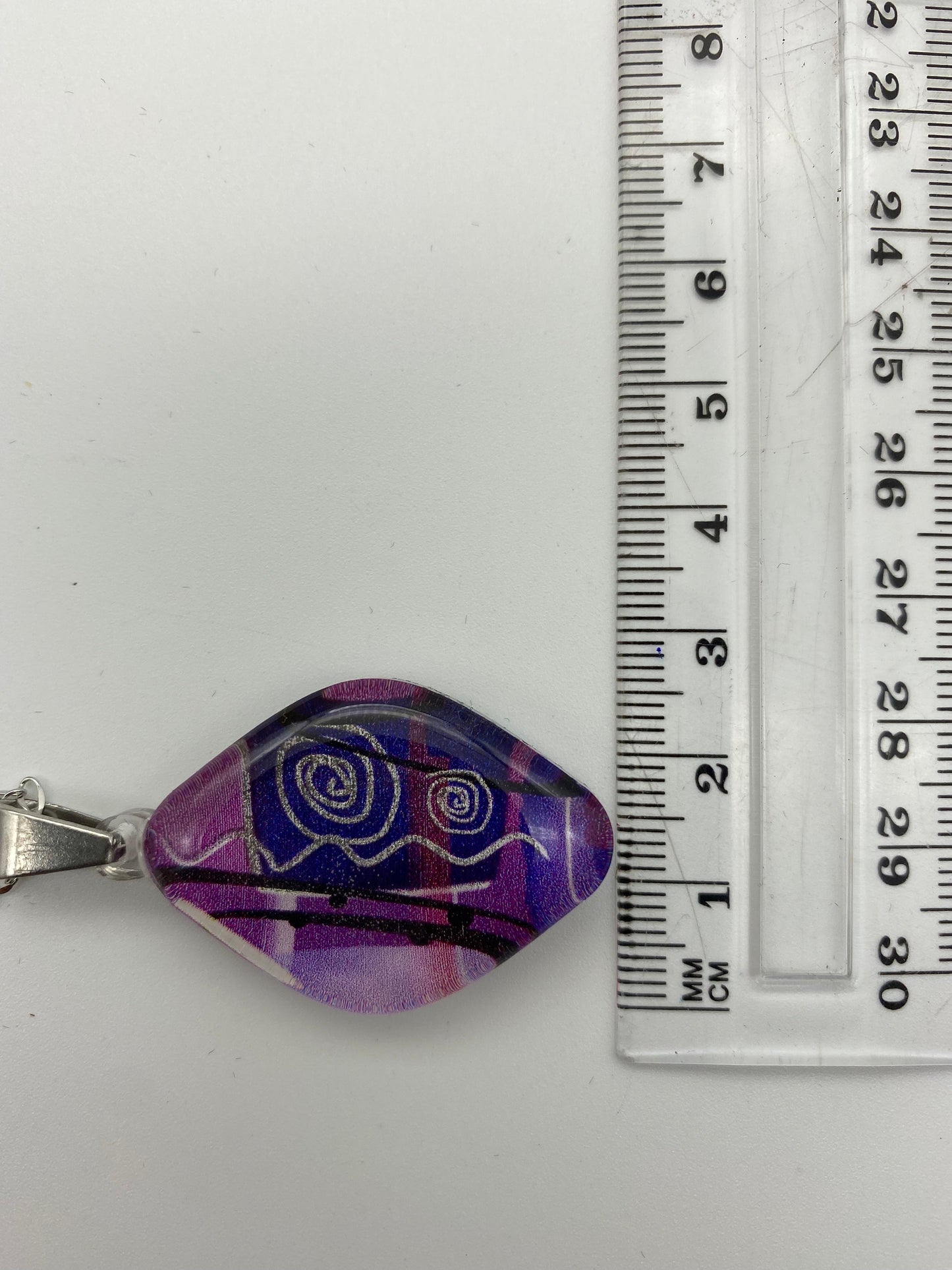 Resin Pendant and Earring Set #1