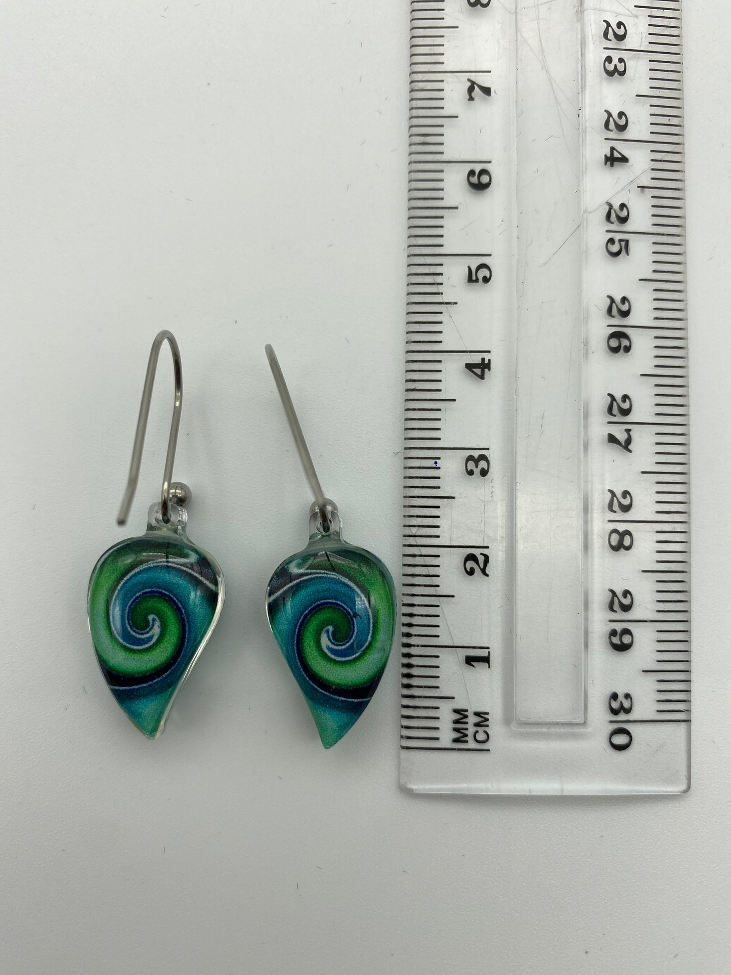 Resin Pendant and Earring Set #3