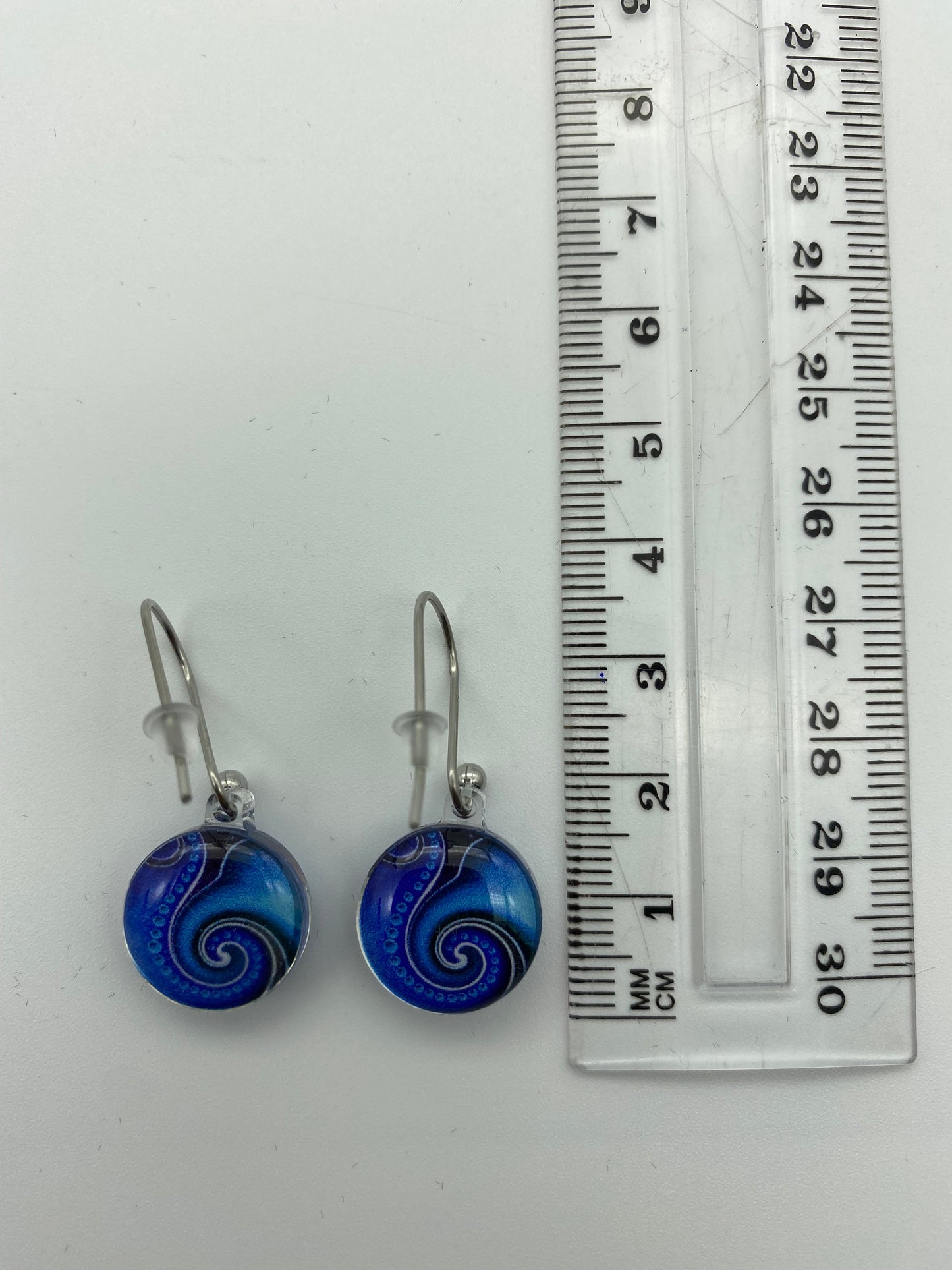 Resin Pendant and Earring Set #4