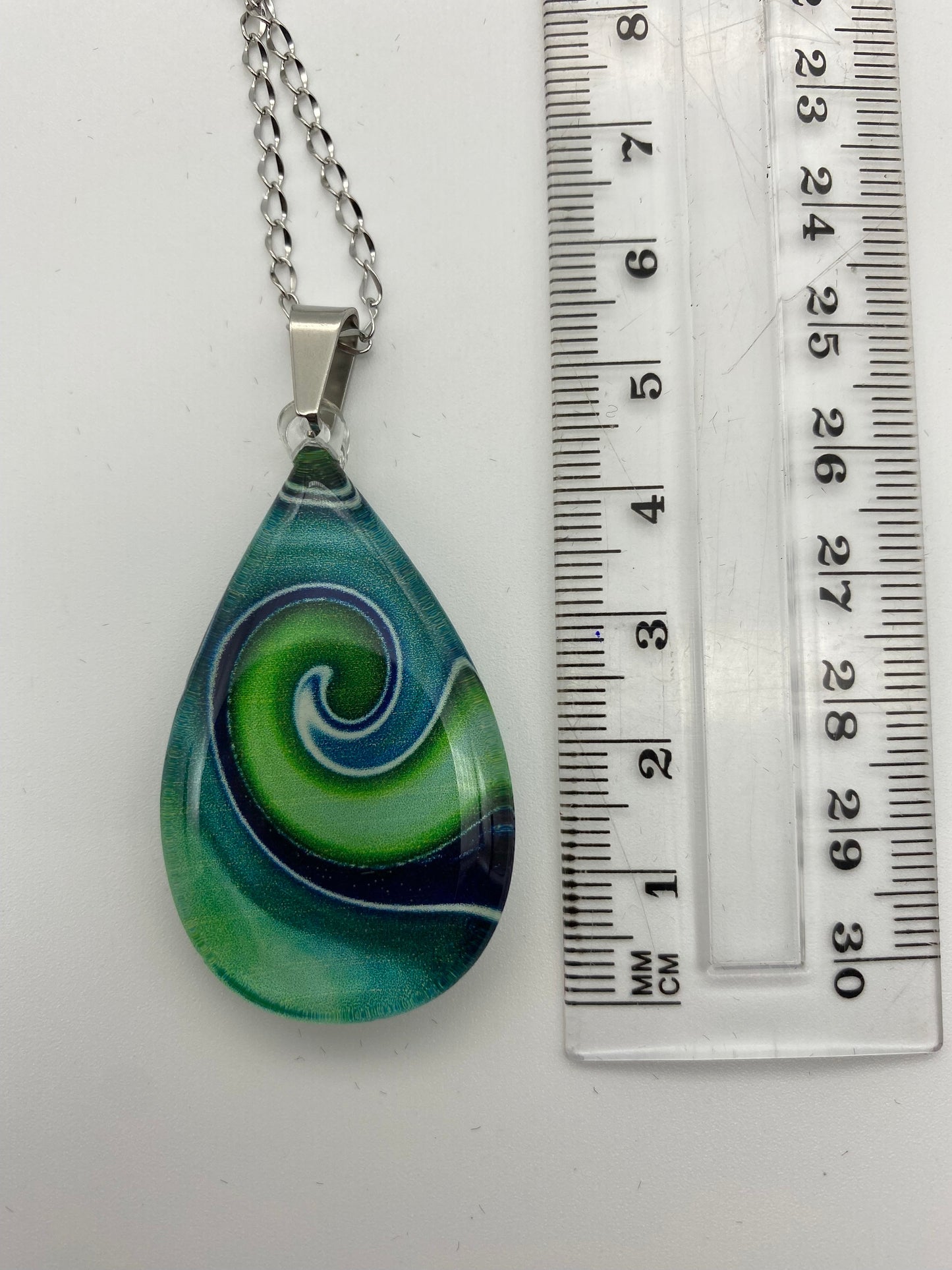 Resin Pendant and Earring Set #5