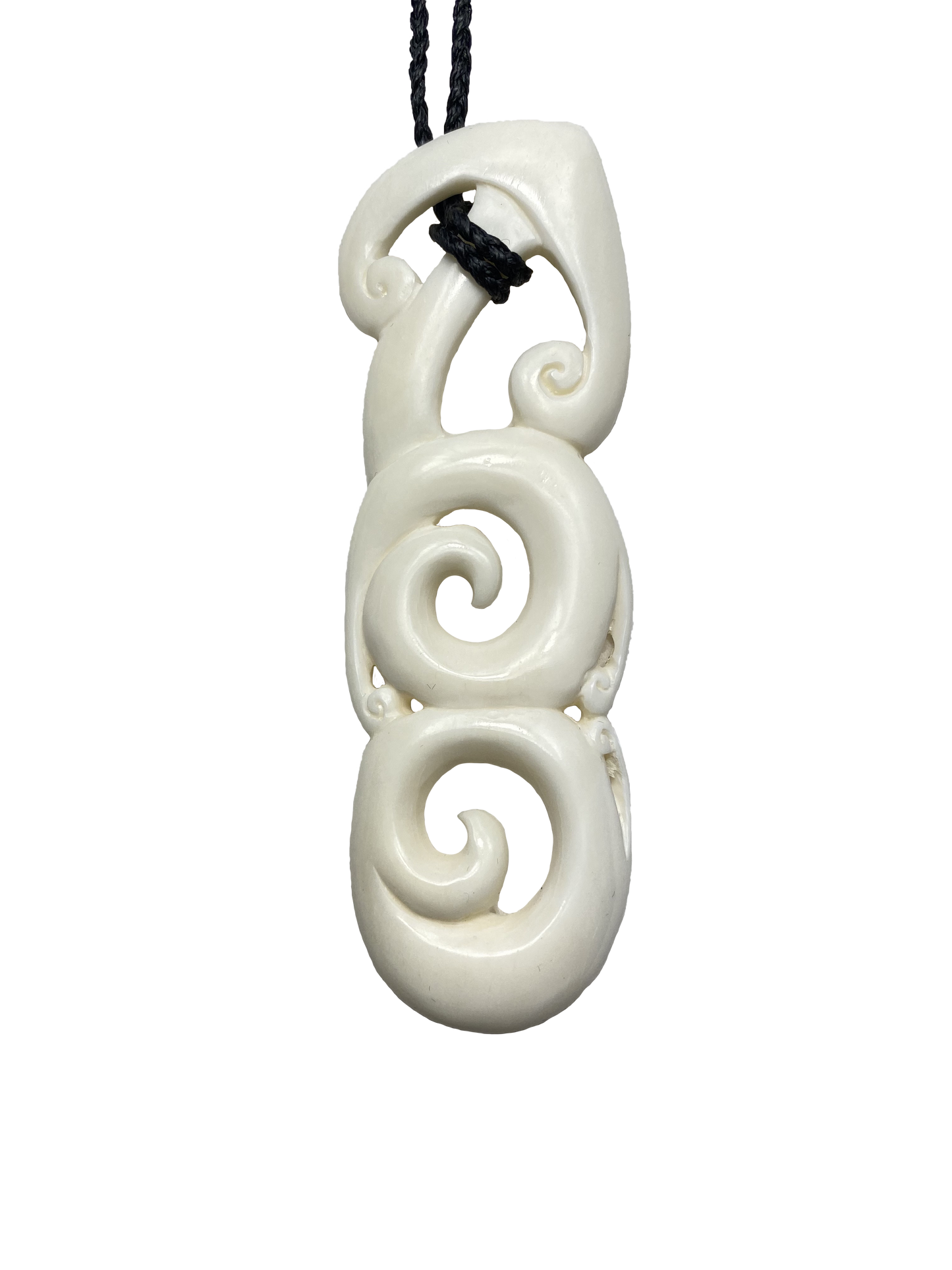 Triple Koru Upright - Bone