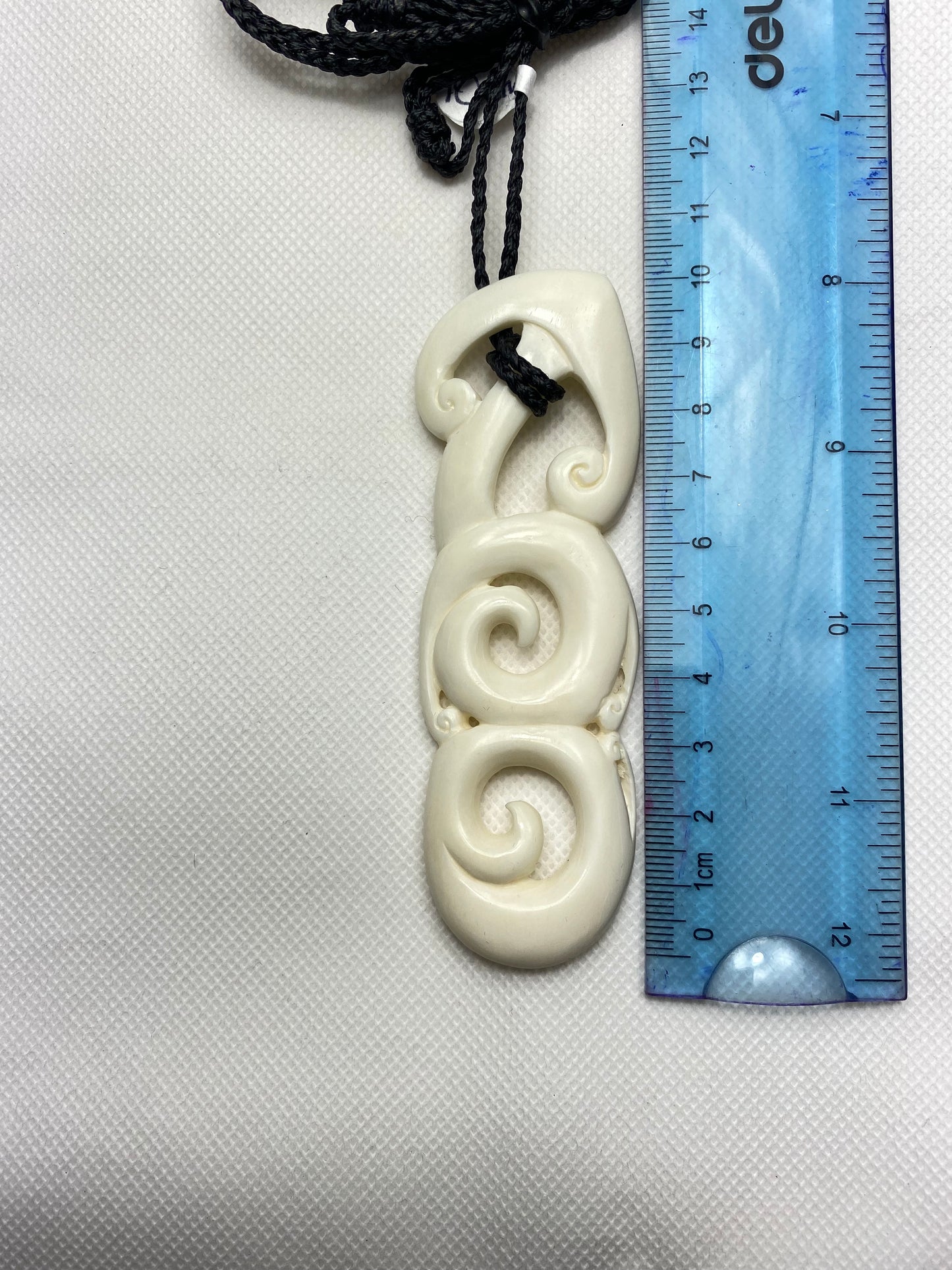 Triple Koru Upright - Bone