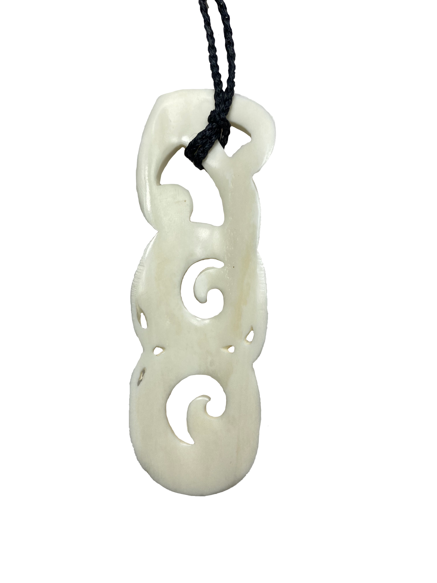 Triple Koru Upright - Bone