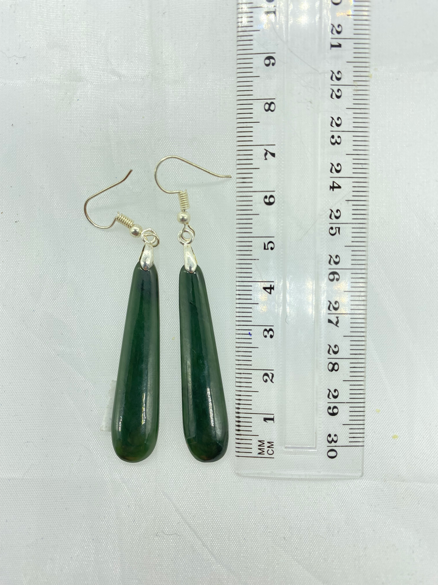 Roimata Pounamu Pendant & Earring Set