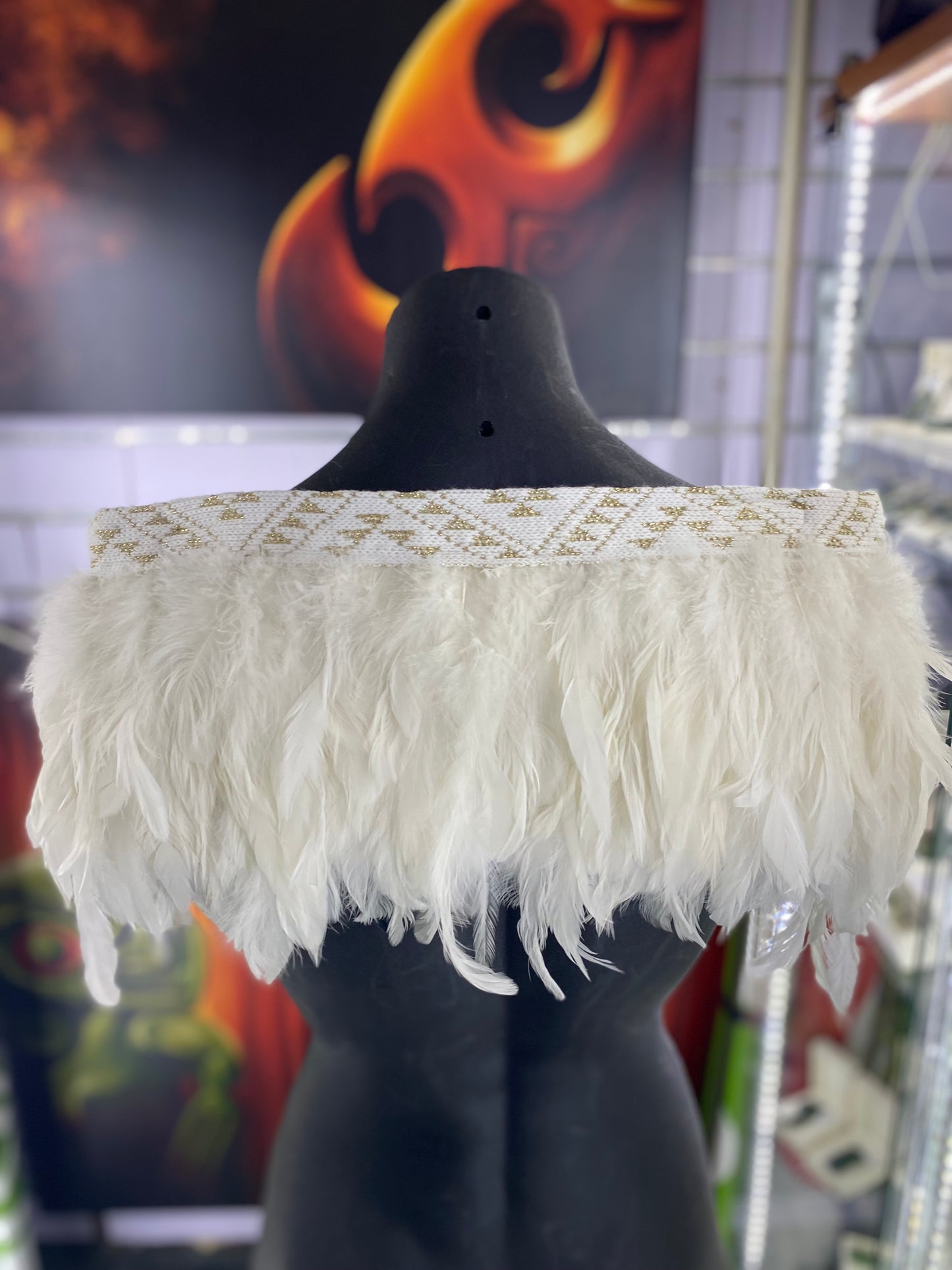 Adult Feather Kakahu Cape