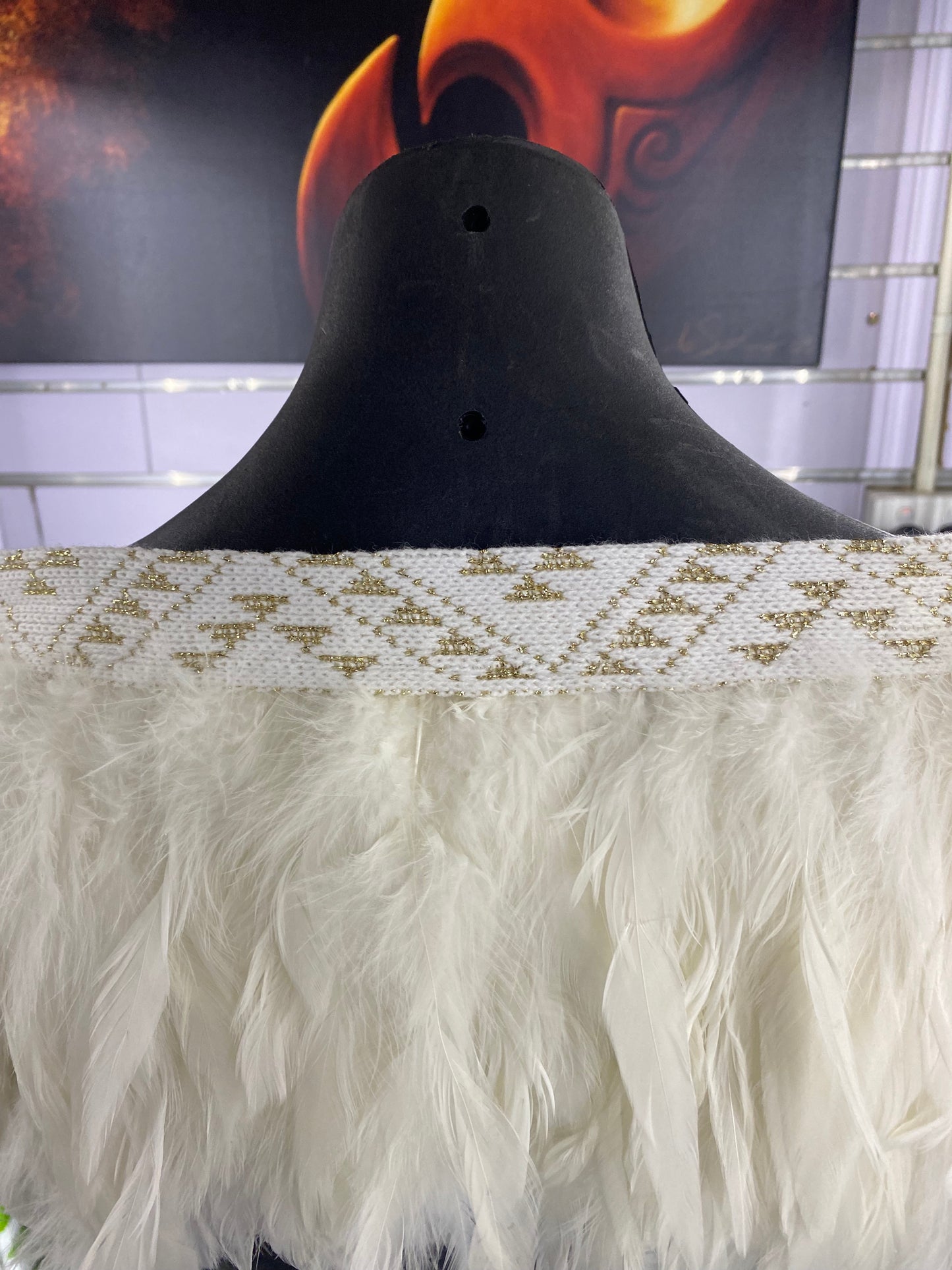 Adult Feather Kakahu Cape