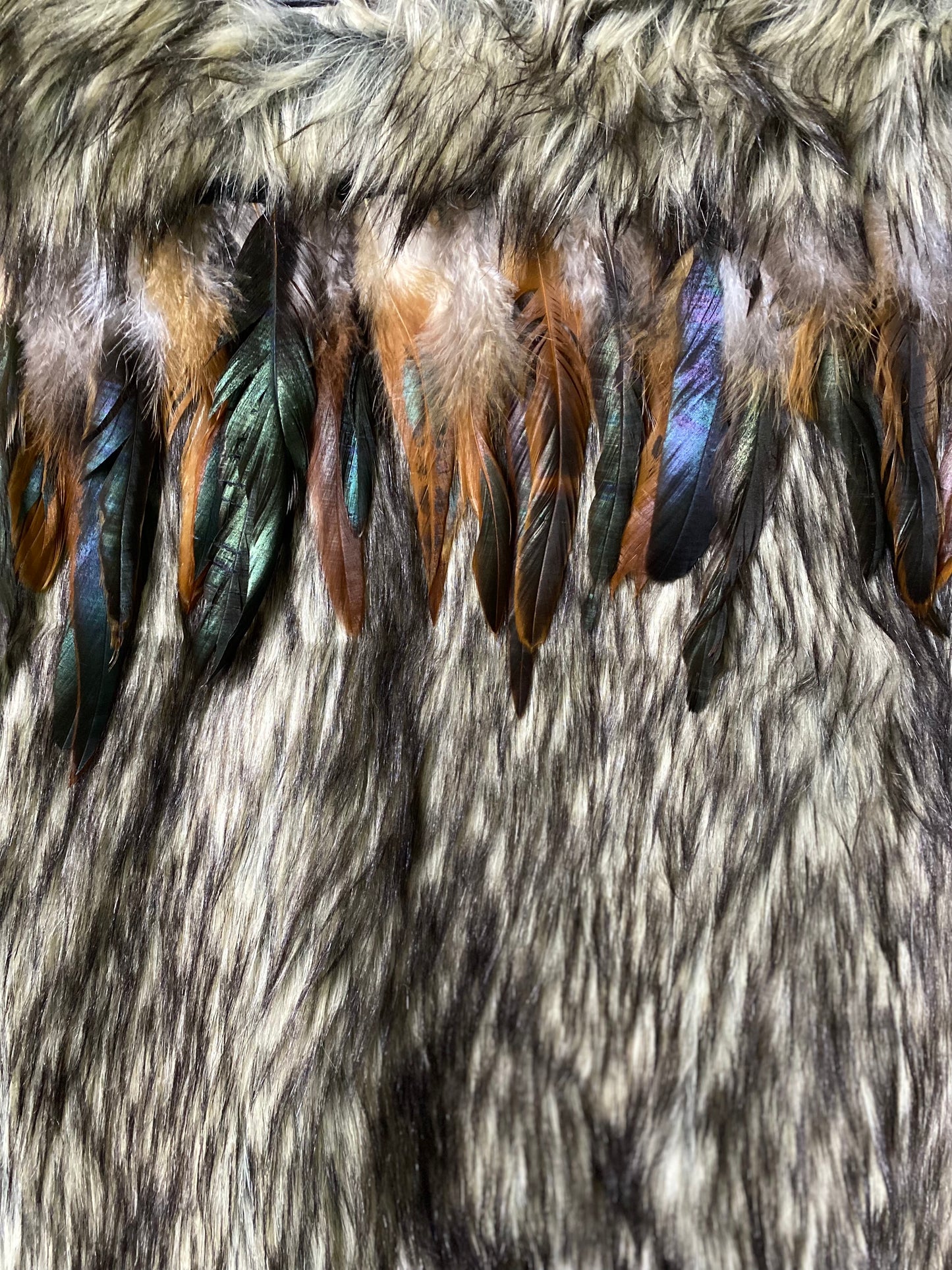 Adult Half Length Faux Fur Kakahu