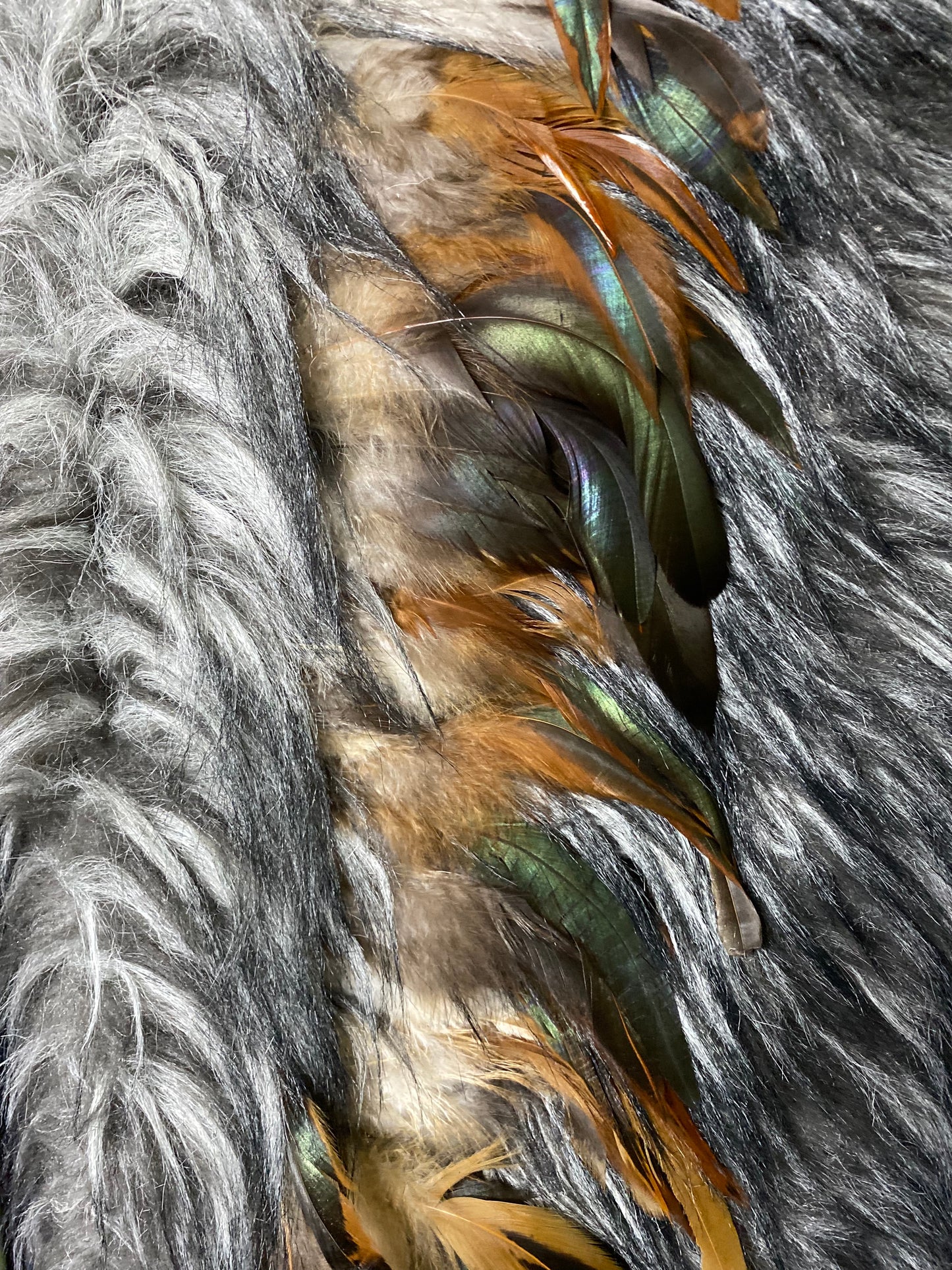 Adult Faux Fur Kakahu Cape